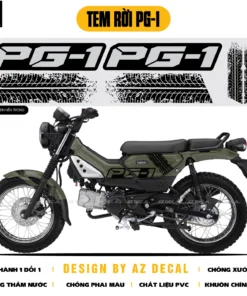 Tem Xe Yamaha PG-1 | PG1-01