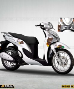 Tem Xe SH Mode | SM14 | Mẫu Tem Chỉ
