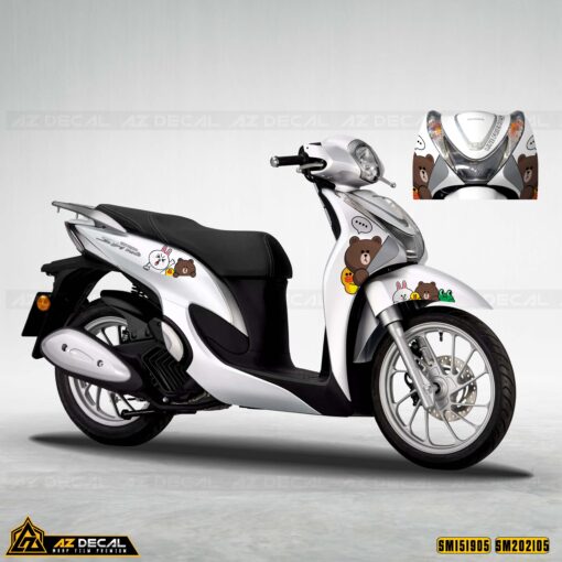 Tem Xe SH Mode | SM01 | Mẫu Cá Mập - Ảnh 4