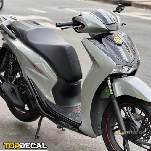 Xe SH 2014 dán màu xám xi măng lịch lãm - Ảnh 7