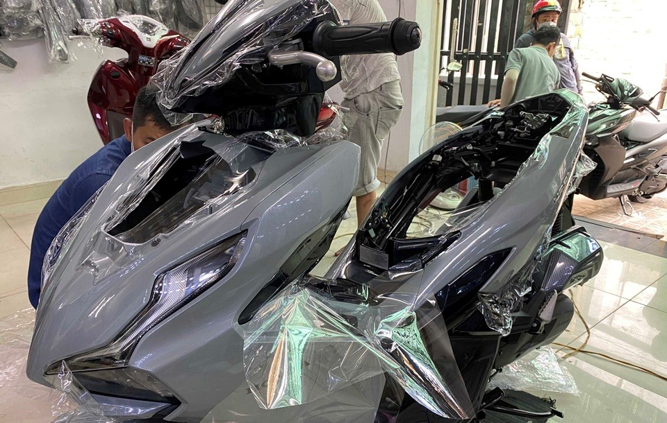 bộ tem xe air blade 2021 chính hãng