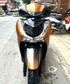 dán tem Sh màu cam đen đẹp