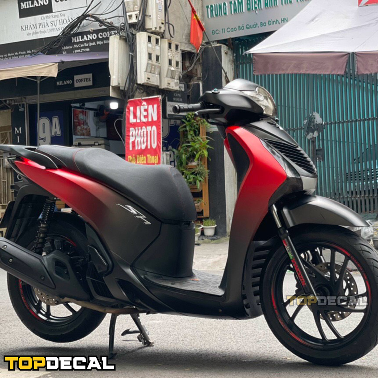 decal dán xe máy đẹp