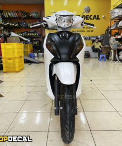 decal xe Vision màu trắng ngọc trai