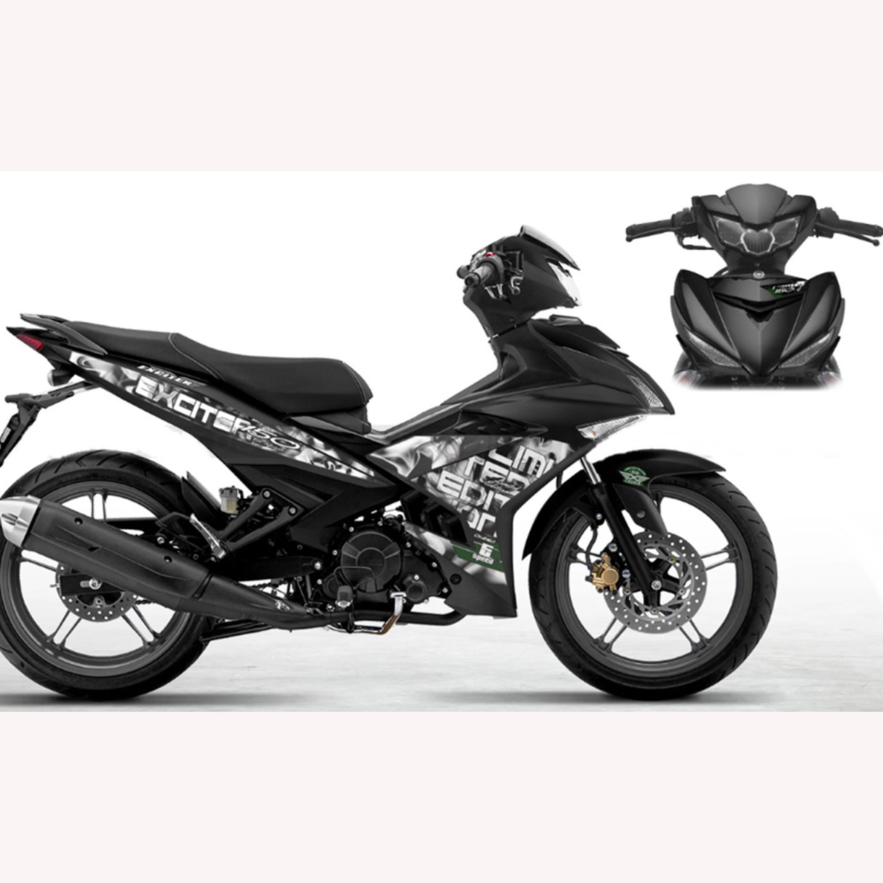 các mẫu dán xe exciter 150 đẹp