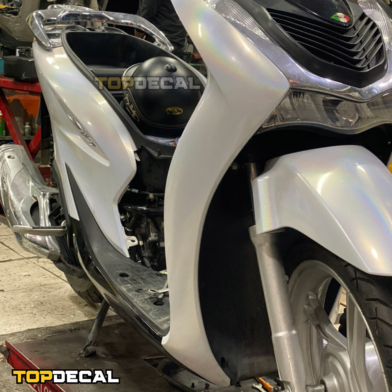 các mẫu decal dán xe máy