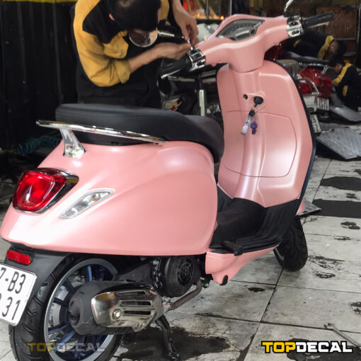 Dán xe Vespa