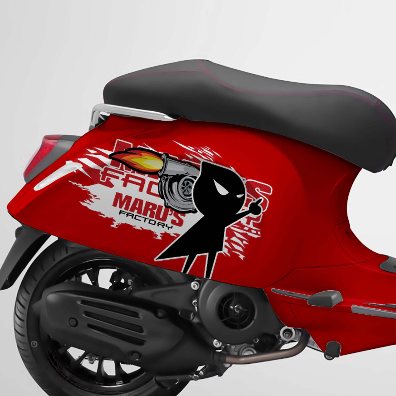 dán xe vespa sprint