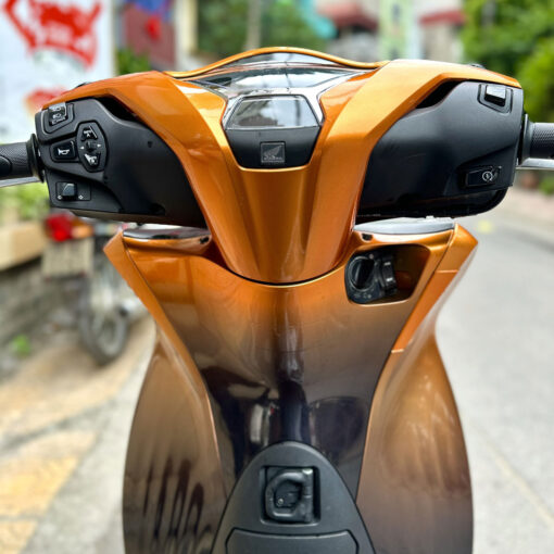 decal xe Sh màu cam đen