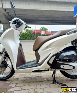 decal xe Sh màu trắng sứ