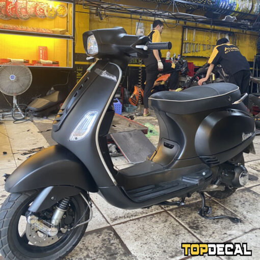 Dán xe Vespa
