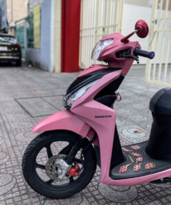 decal xe Vision màu hồng phấn