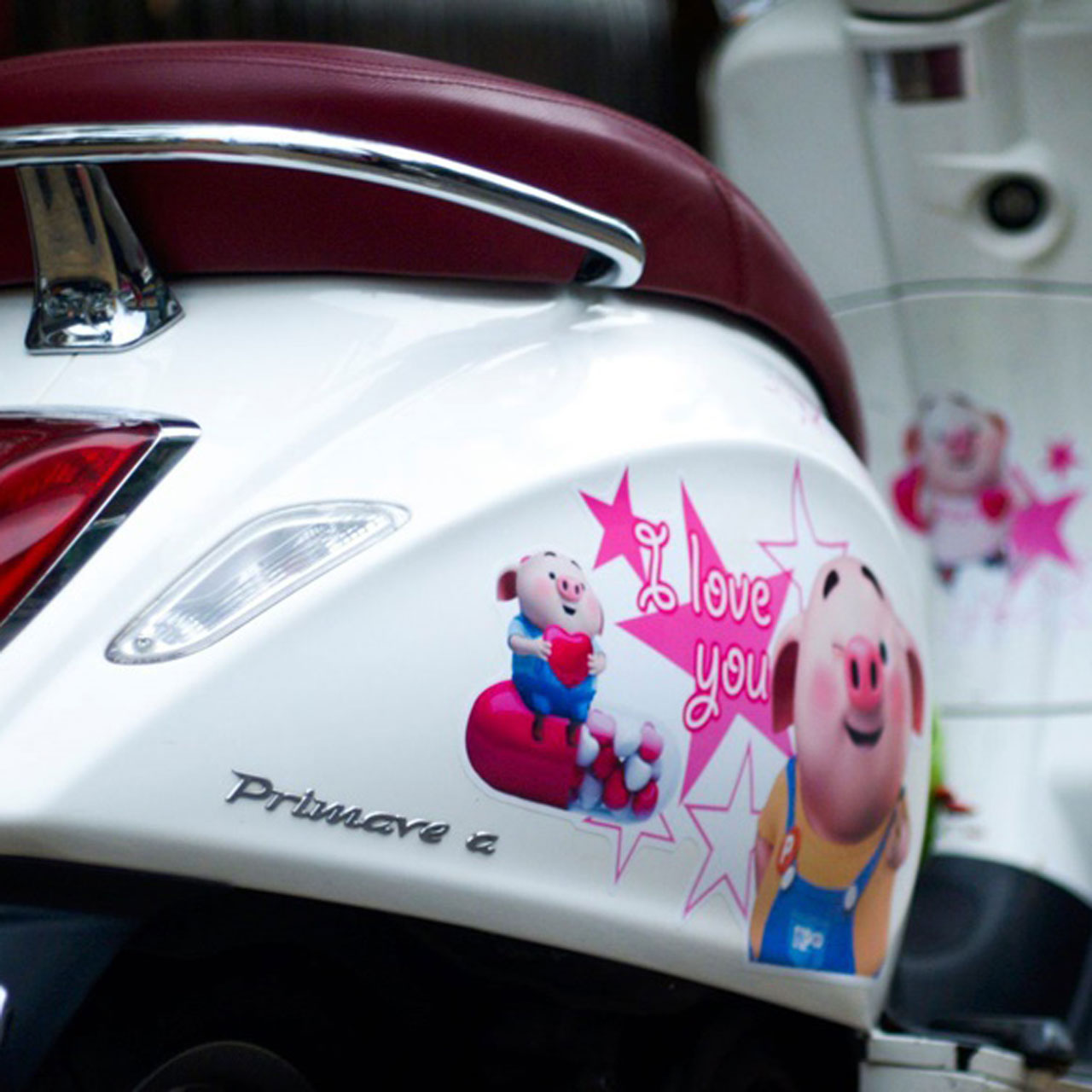 dán keo xe vespa sprint