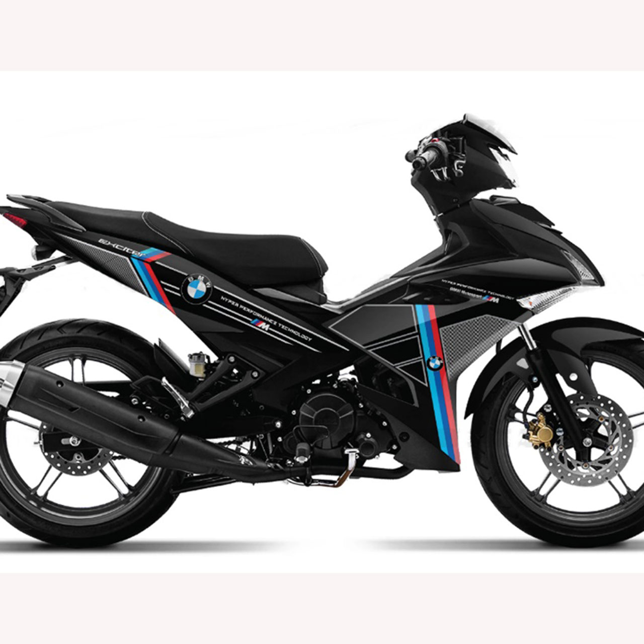 dán keo xe exciter 150