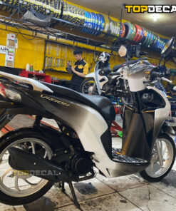 dán decal xe vision