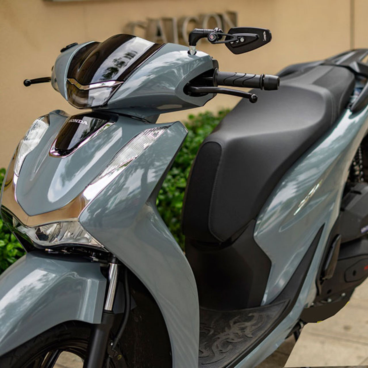 dán xe màu xám xi măng