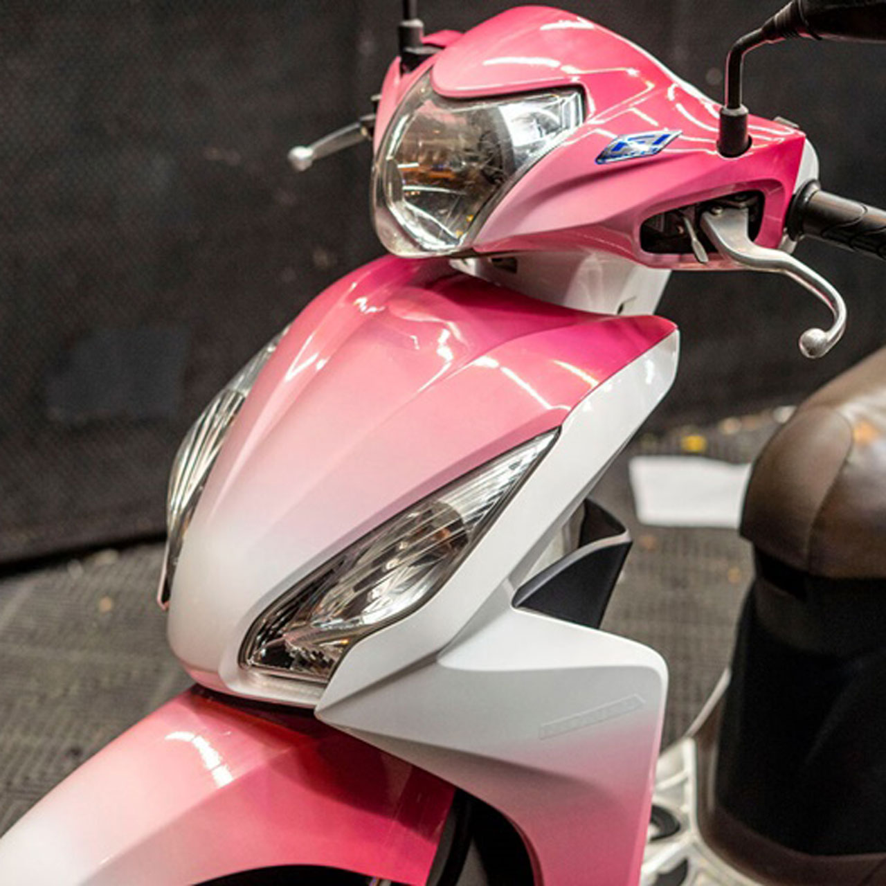 xe vision màu hồng giá bao nhiêu