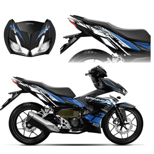 mẫu dán xe winner x
