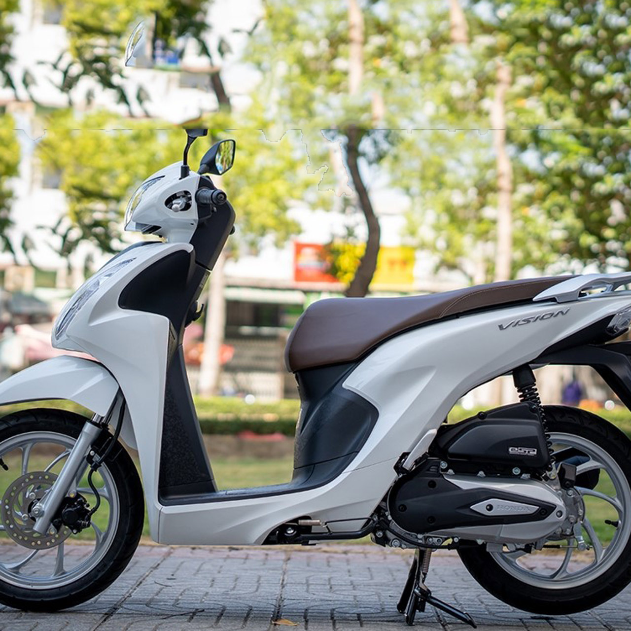 Top 20 mẫu dán decal xe Vision trắng đẹp lung linh