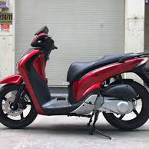 Xe Sh dán Decal màu đỏ lụa Bordeaux - Ảnh 2