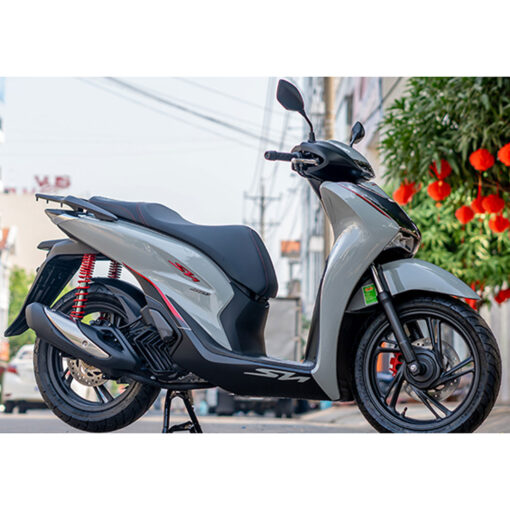 dán decal xe sh màu xám lụa