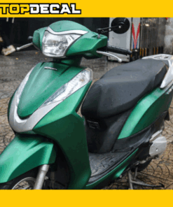 decal dán xe SH màu xanh lục bảo