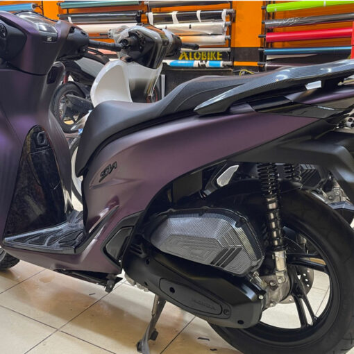 Dán xe Sh màu tím Promax sang trọng - Ảnh 3