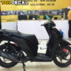 dán sh màu đen nhôm xước