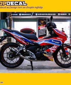 dán tem trùm winner x racing honda