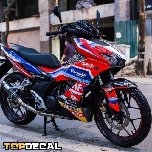 tem trùm racing cho xe winner X