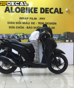 dán sh màu đen nhôm xước