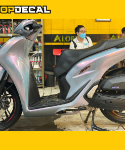 dán xe sh xám xi măng ánh hồng