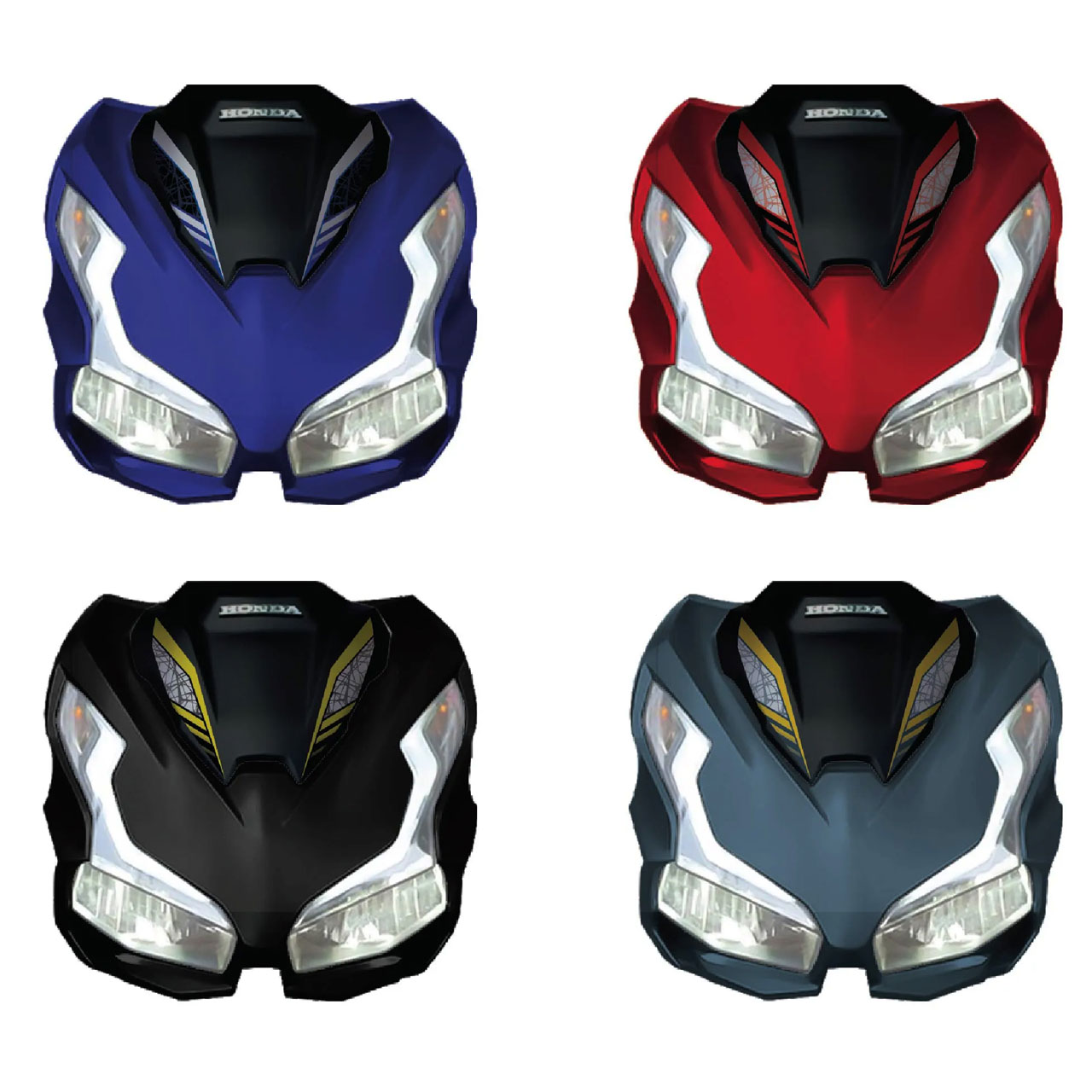 các mẫu dán tem xe Air Blade đẹp 