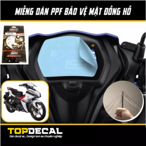 dán ppf mặt đồng hồ ex