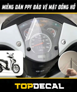 dán ppf mặt đồng hồ sh 350i