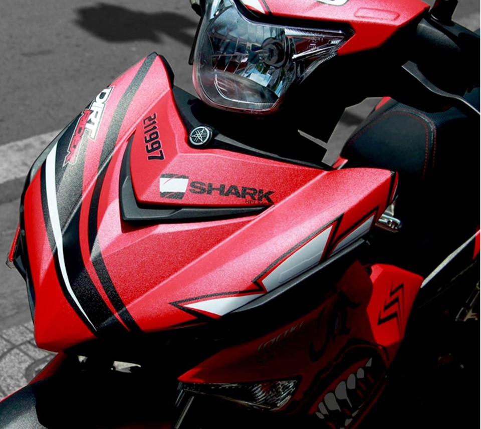 Dán decal xe Exciter 150