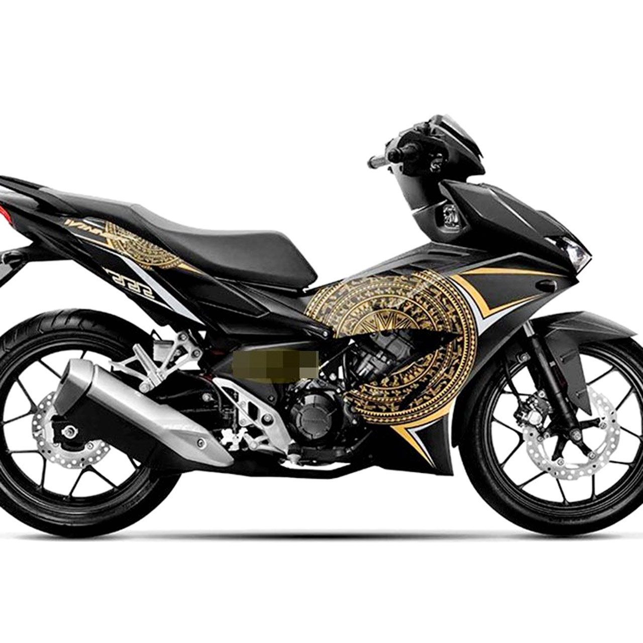 Dán decal xe Winner