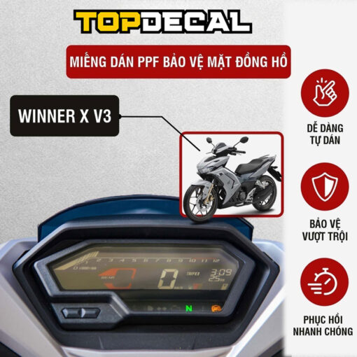 Dán ppf mặt đồng hồ winner
