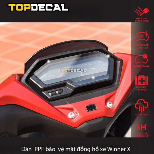 Dán ppf mặt đồng hồ winner