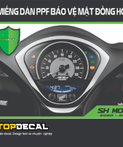 dán ppf mặt đồng hồ sh mode