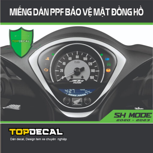 dán ppf mặt đồng hồ sh mode