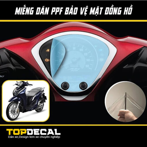dán ppf mặt đồng hồ sh mode