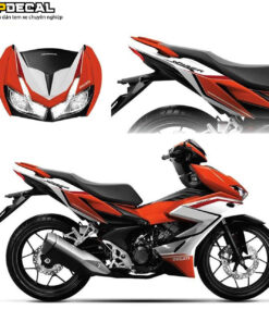 dán tem Winner X Ducati màu đỏ