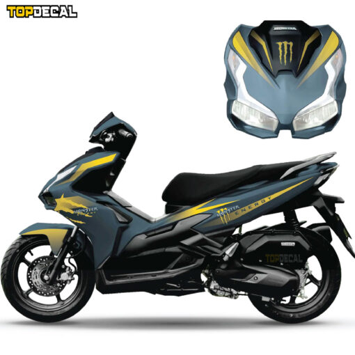 Bộ tem Air Blade Monster Energy - Ảnh 3