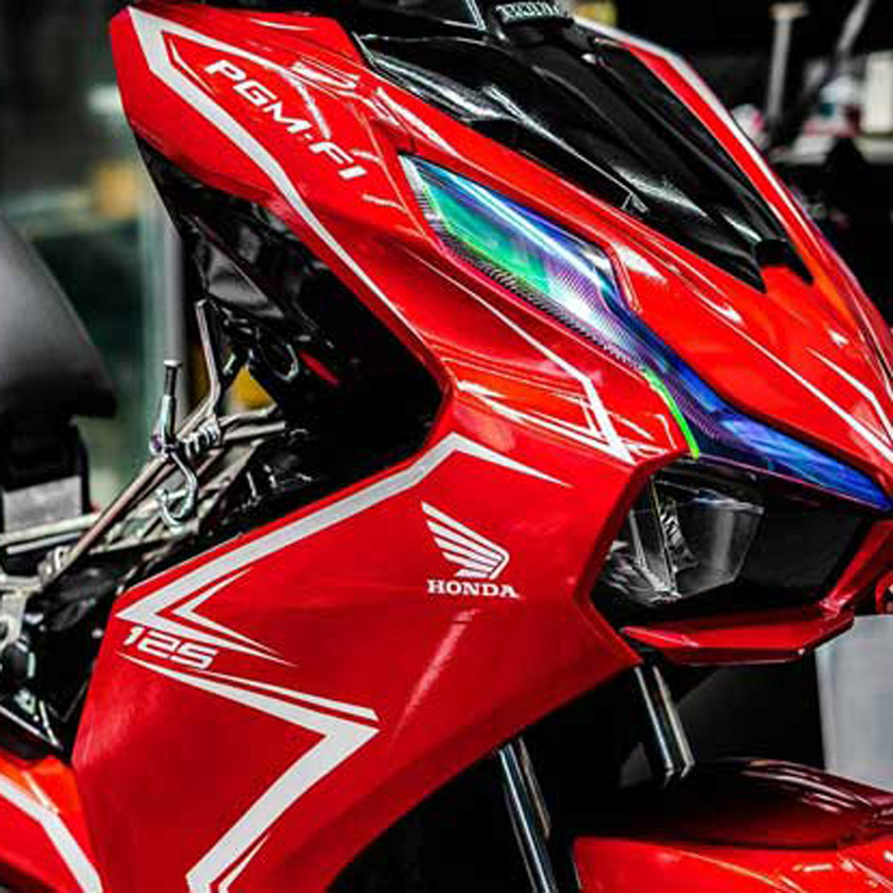 Dán decal xe Airblade