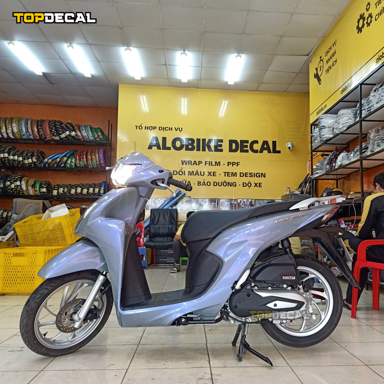 Dán decal xe Vision
