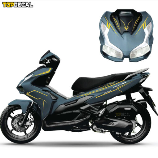 Bộ tem xe Air Blade Tem chỉ cá tính - Ảnh 5