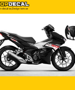 dán decal xe winner x rs