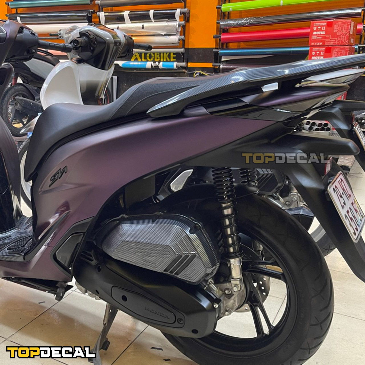 sơn sporty sh giá bao nhiêu