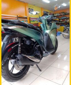 dán xe sh màu xanh lục chuyển sắc